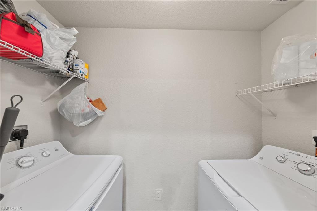 Private in-house laundry