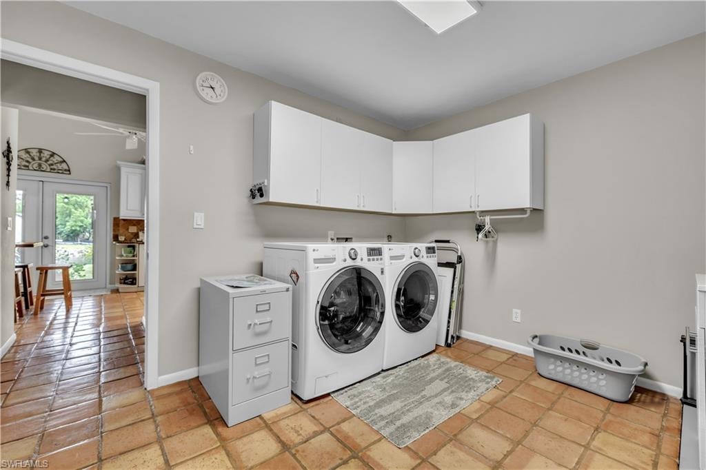 Roomy Storage/Laundry