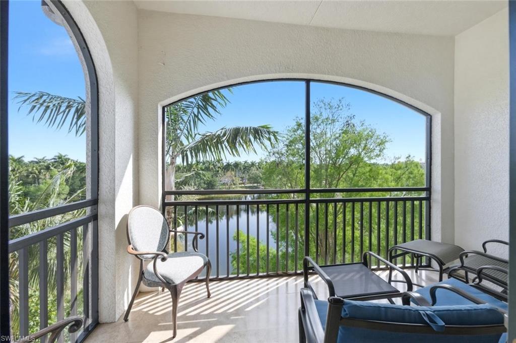 Office waterfront balcony
