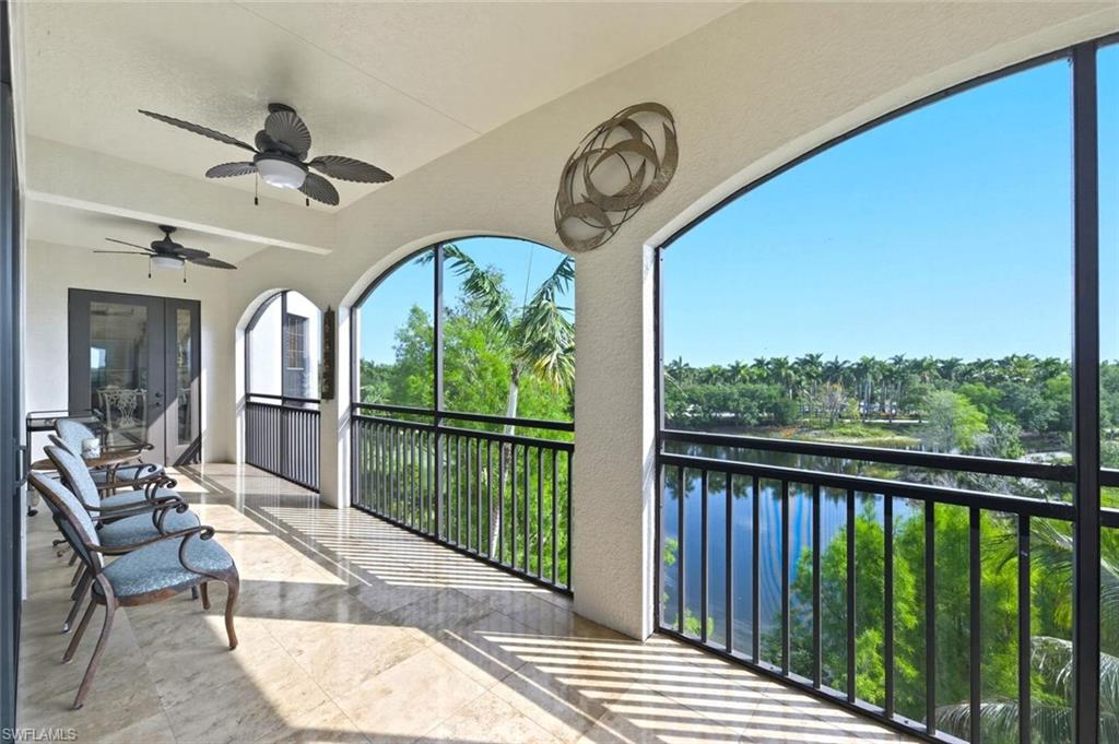 1,000 sq. ft. wrap around balcony