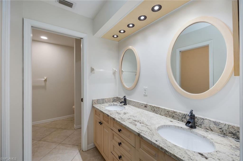 Master Bath Double Sinks