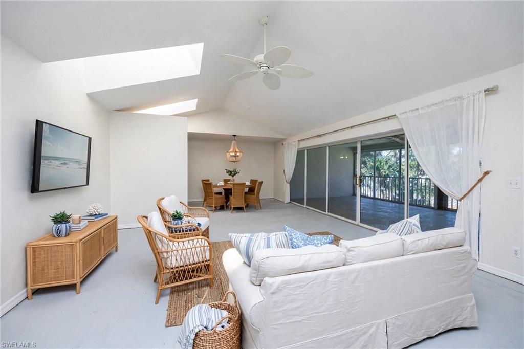 Virtually Staged Living room