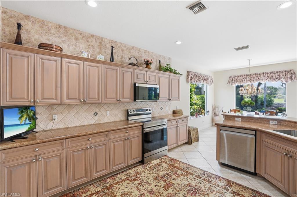 Easily create your favorite meal in this spacious kitchen.
