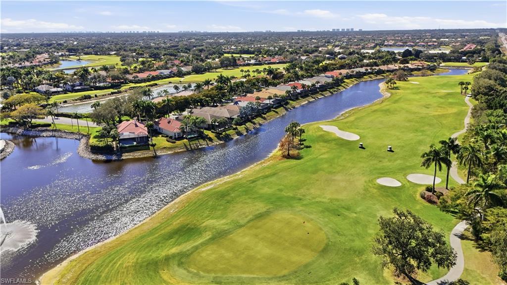 Golf course vistas and scenic lakes throughout the community.