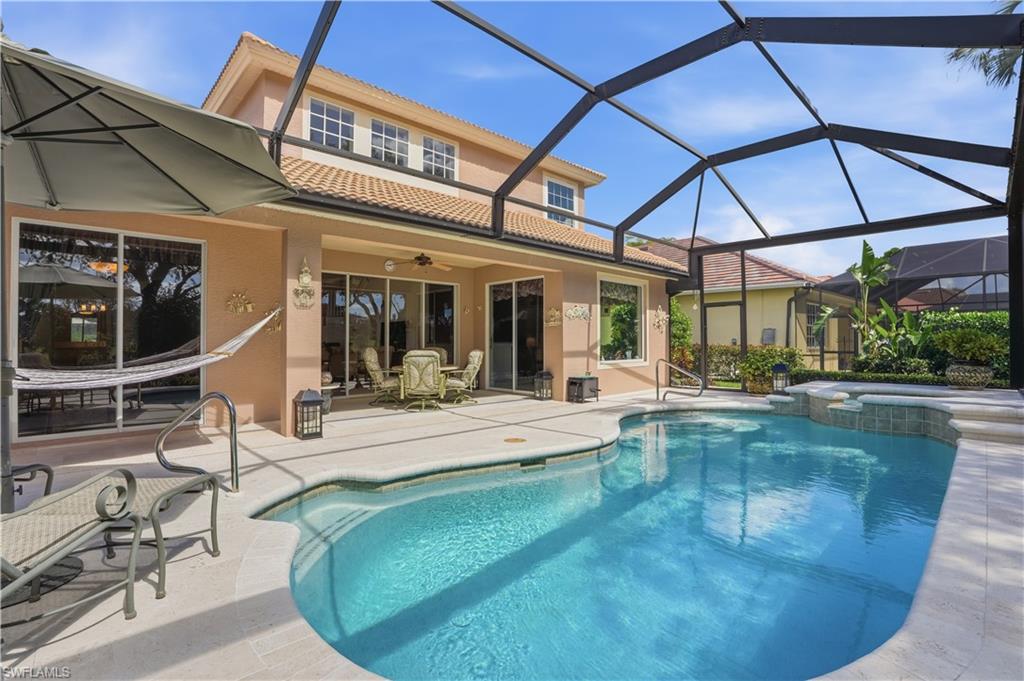 Expansive outdoor living space.