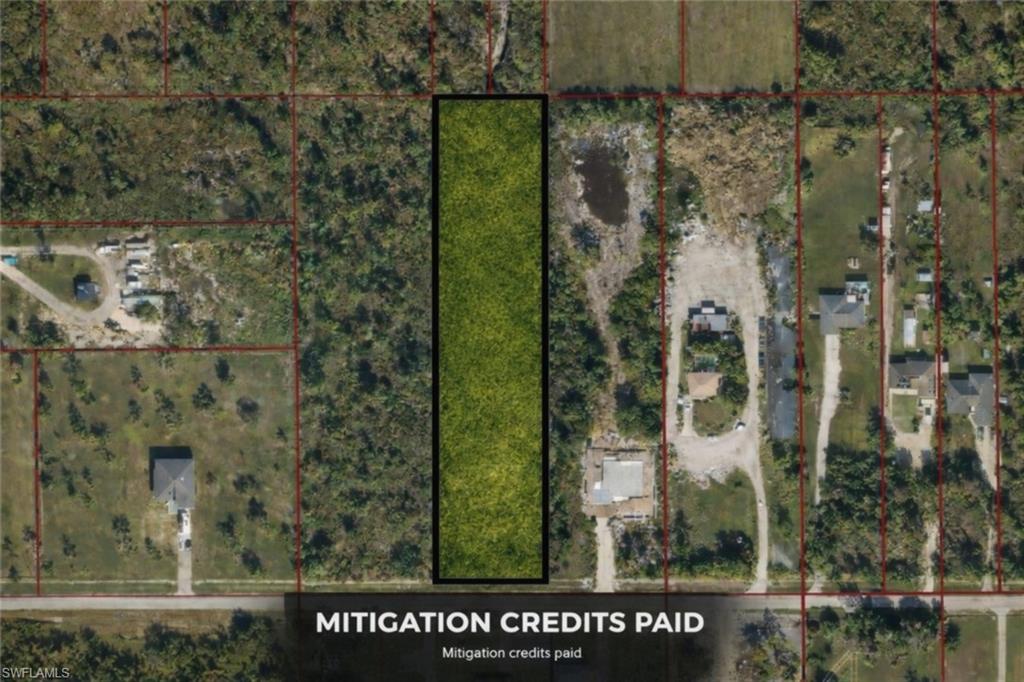Map of property location with property parcel outlined