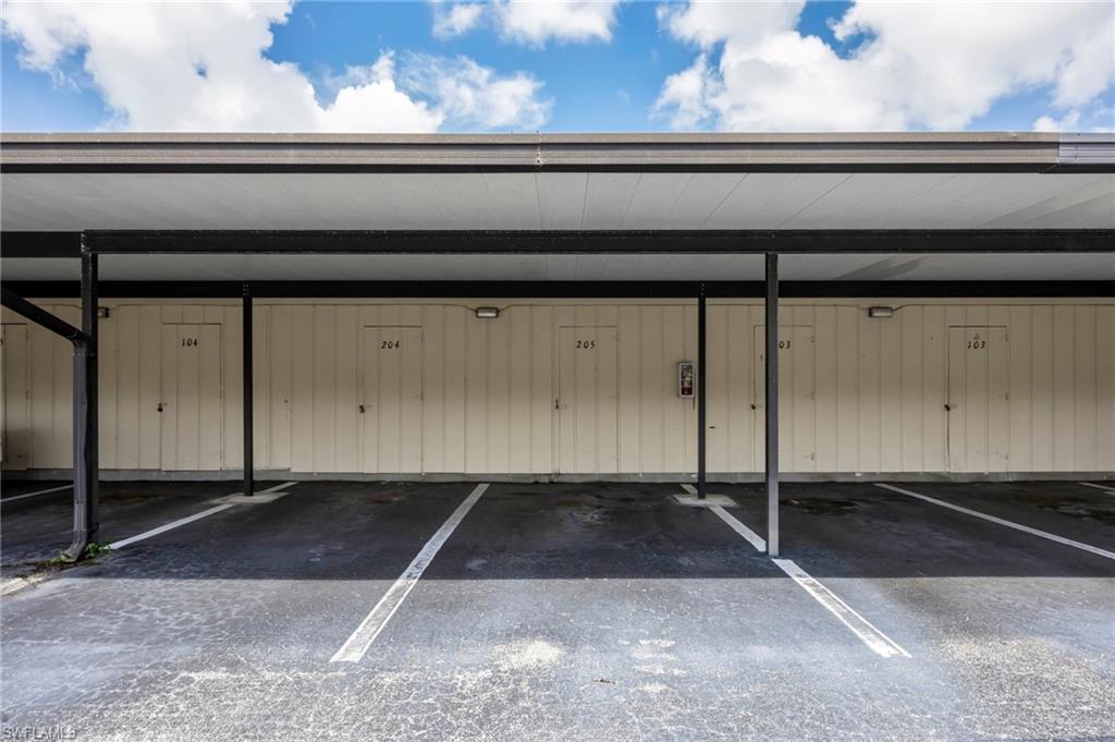 Carport/Storage closet