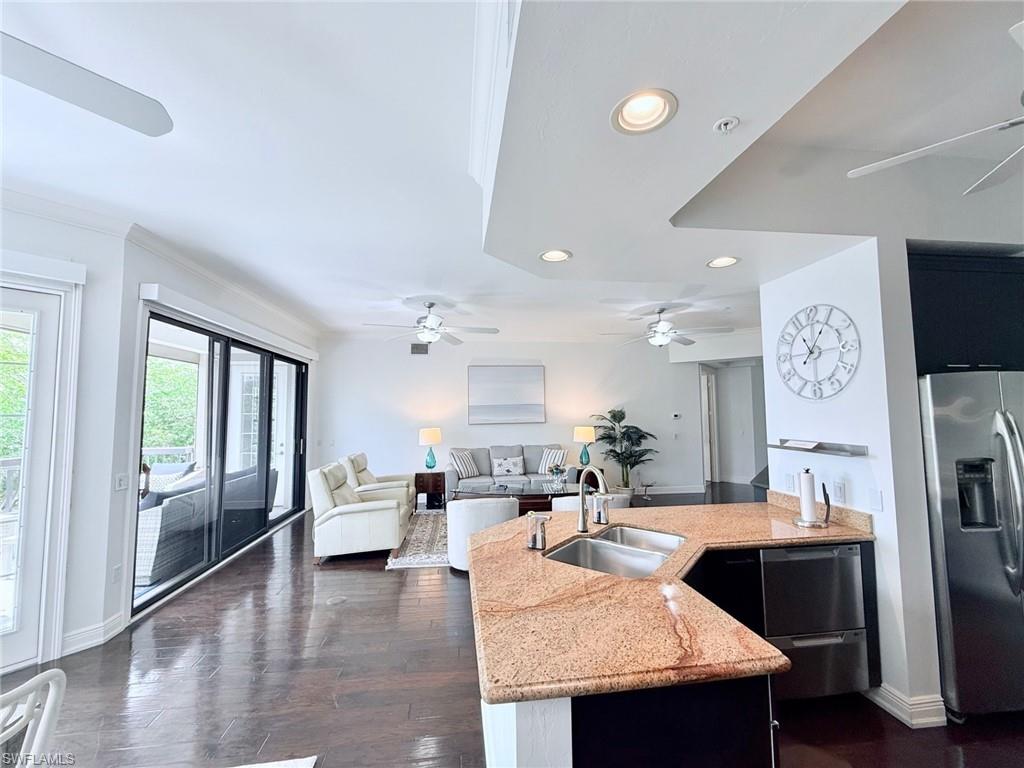 Bright open floor plan