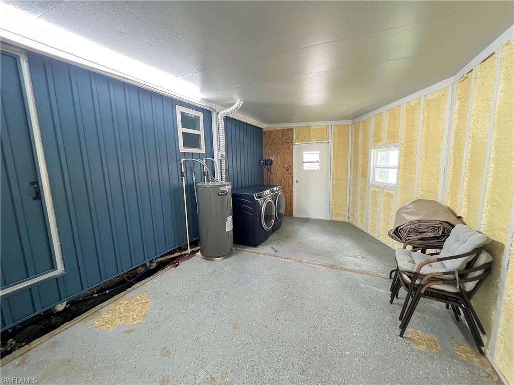 Shed and Laundry area