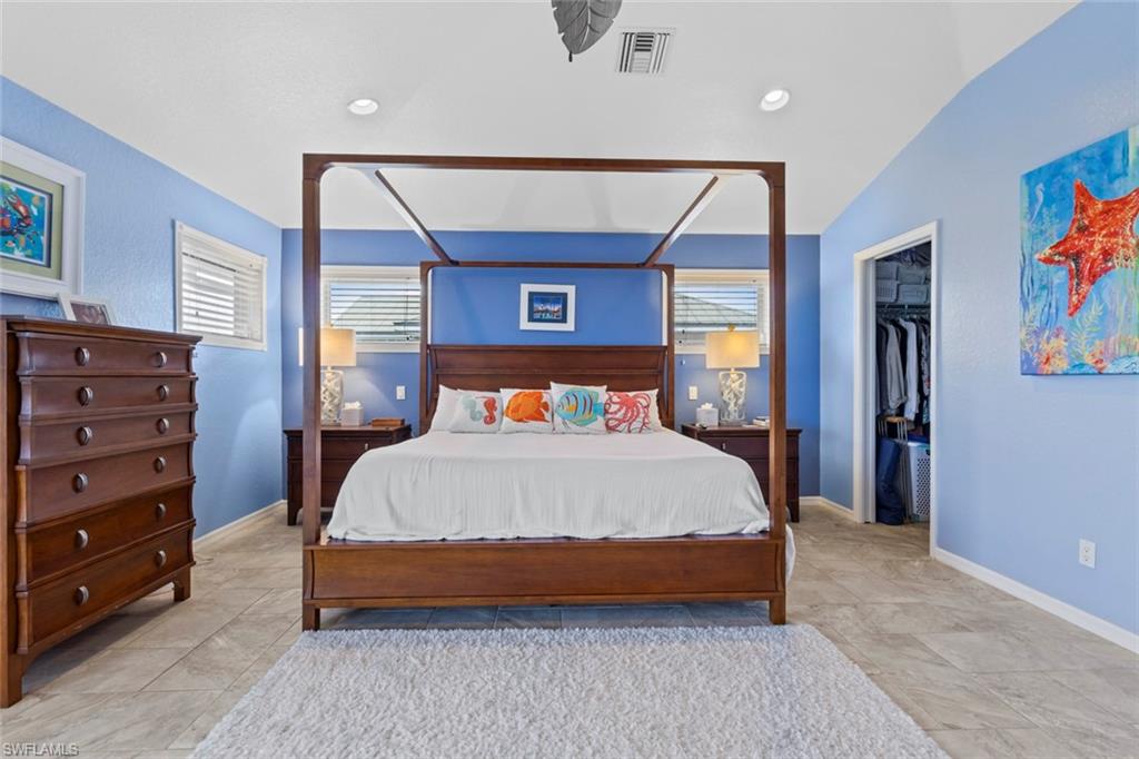 Spacious primary suite