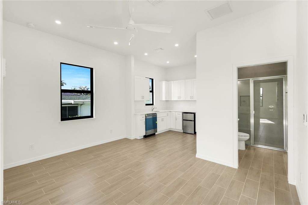 Inlaw suite kitchen, living room and bathroom