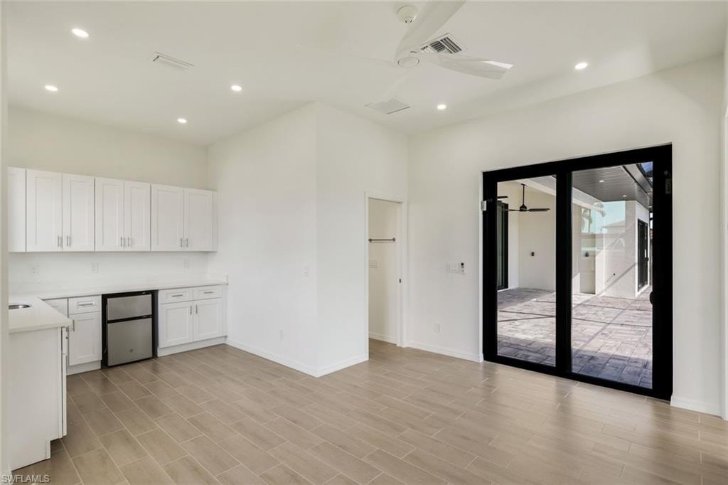 Inlaw suite entry and kitchen