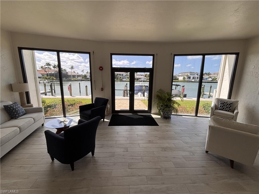 Lobby at Pelican Point with Bay Views