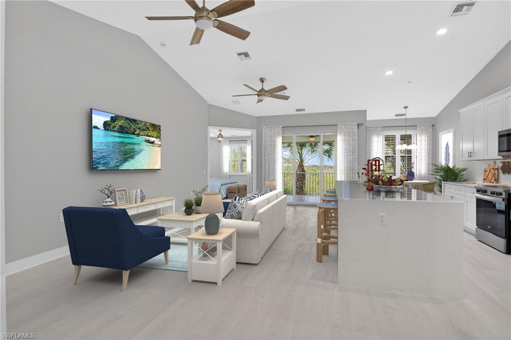 Virtually Staged Great Room