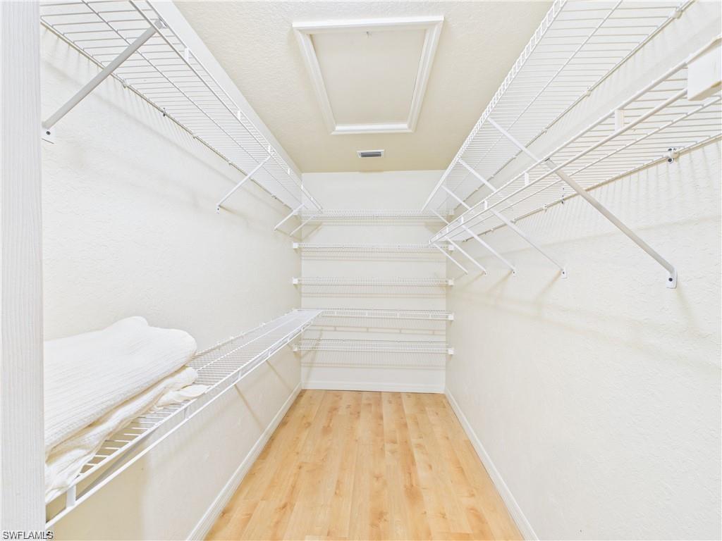 Walk-in Closet access from Master Bedroom