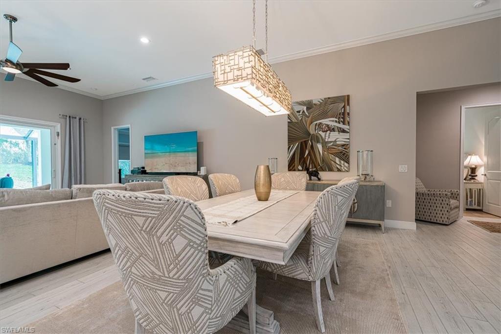 Room to Entertain with Custom Lighting