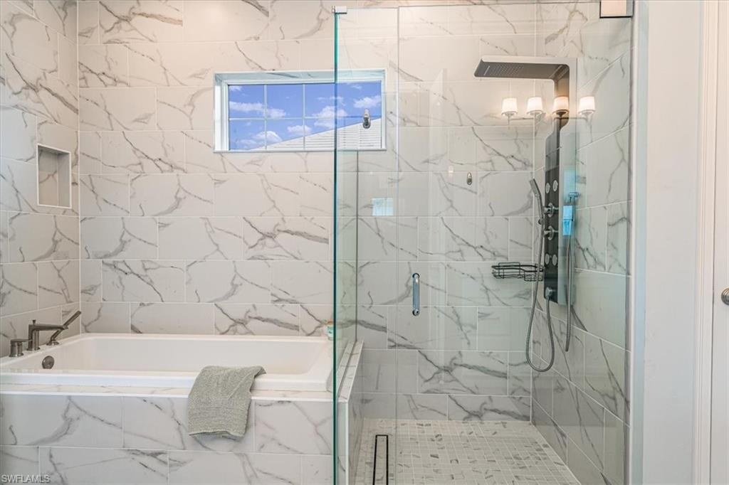 Master Suite Custom Shower & Tub
