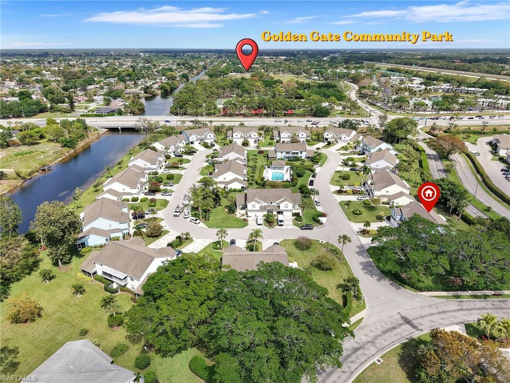 Aerial View Location to Golden Gate Community Park