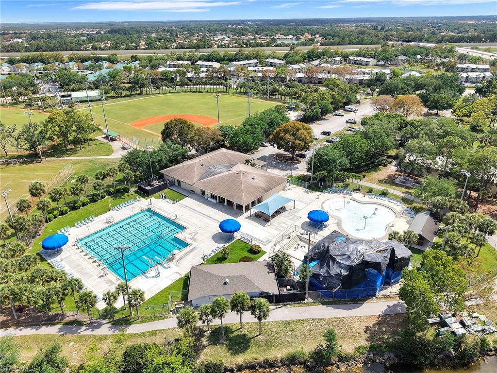 Aerial View of Park Nearby