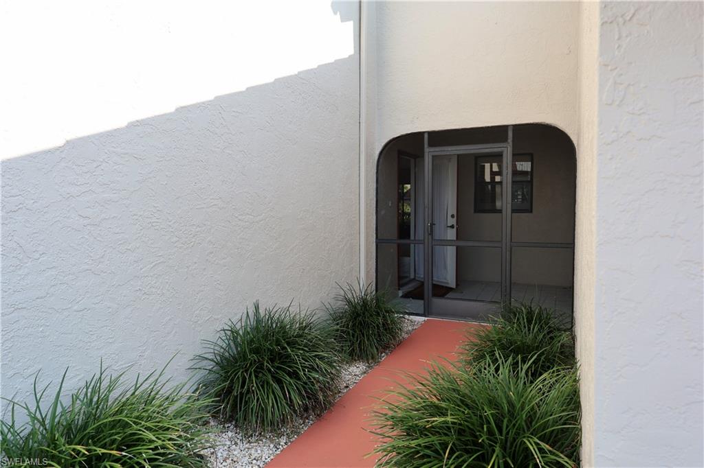 Exterior view of stucco siding