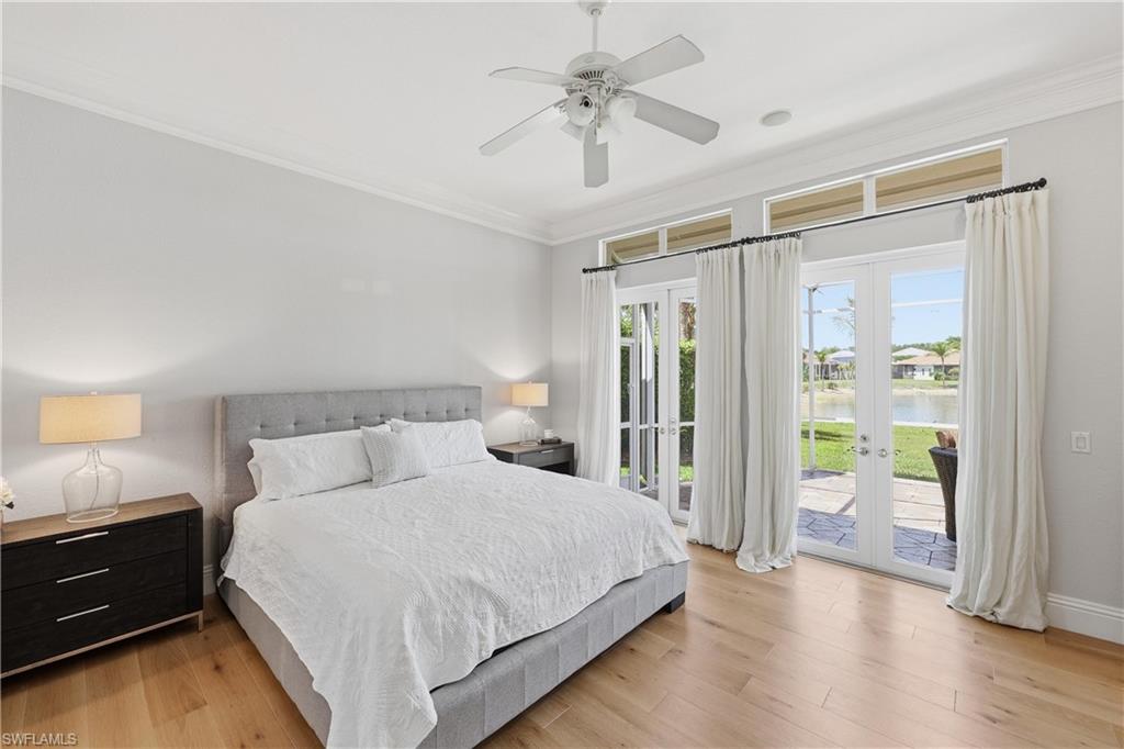 Primary BedroomFrench doors to screened Lanai