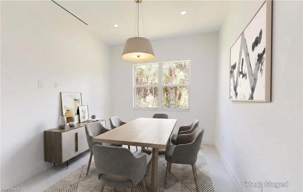 Option Dining - Virtual Staged
