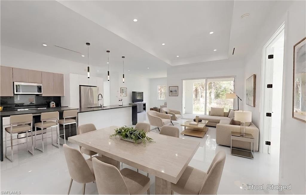 Great room - Virtual Staged