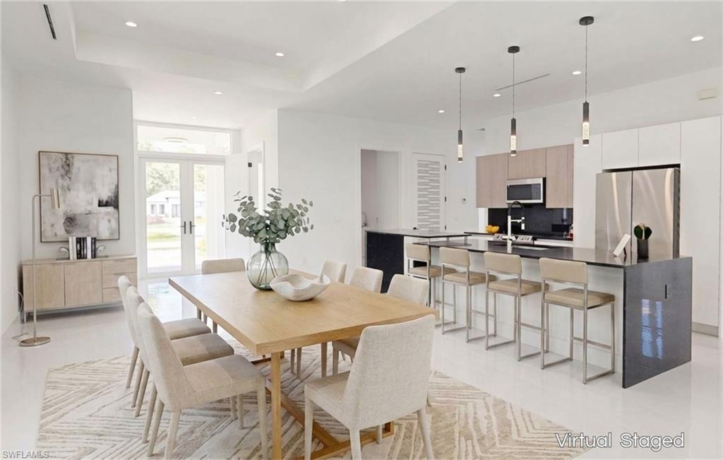 Option Dining - Virtual Staged