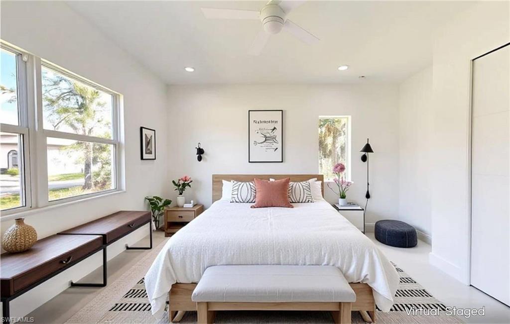 Bedroom 4 - Virtual Staged