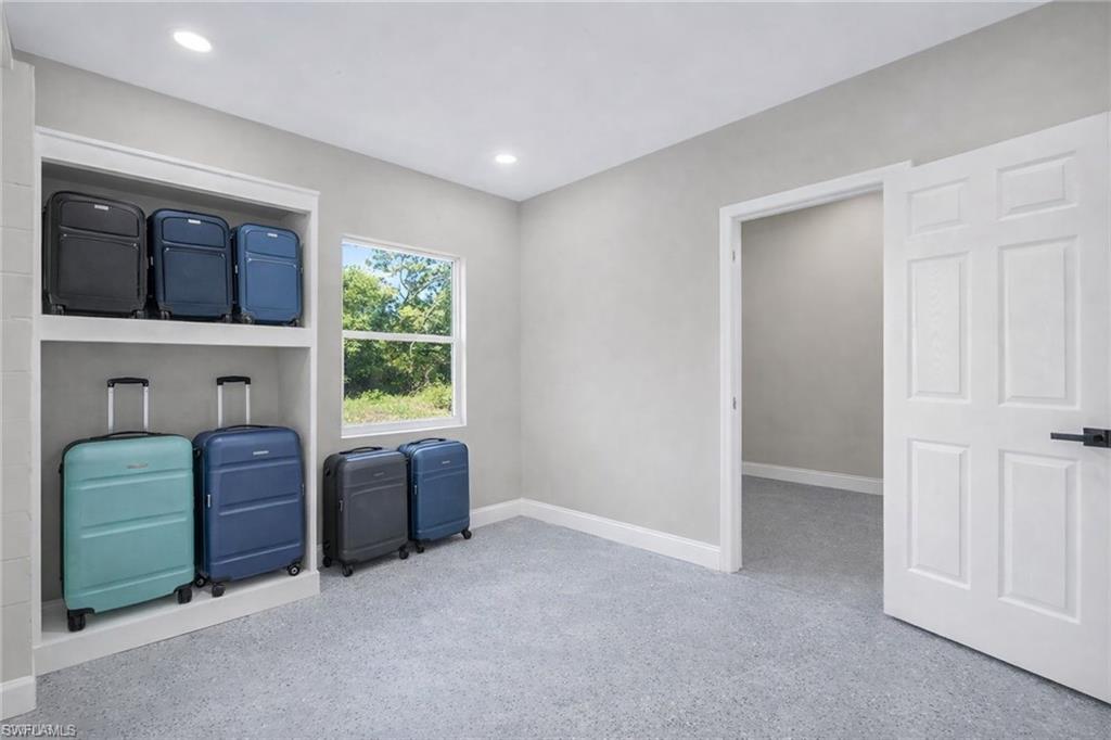 AI generated luggage storage area