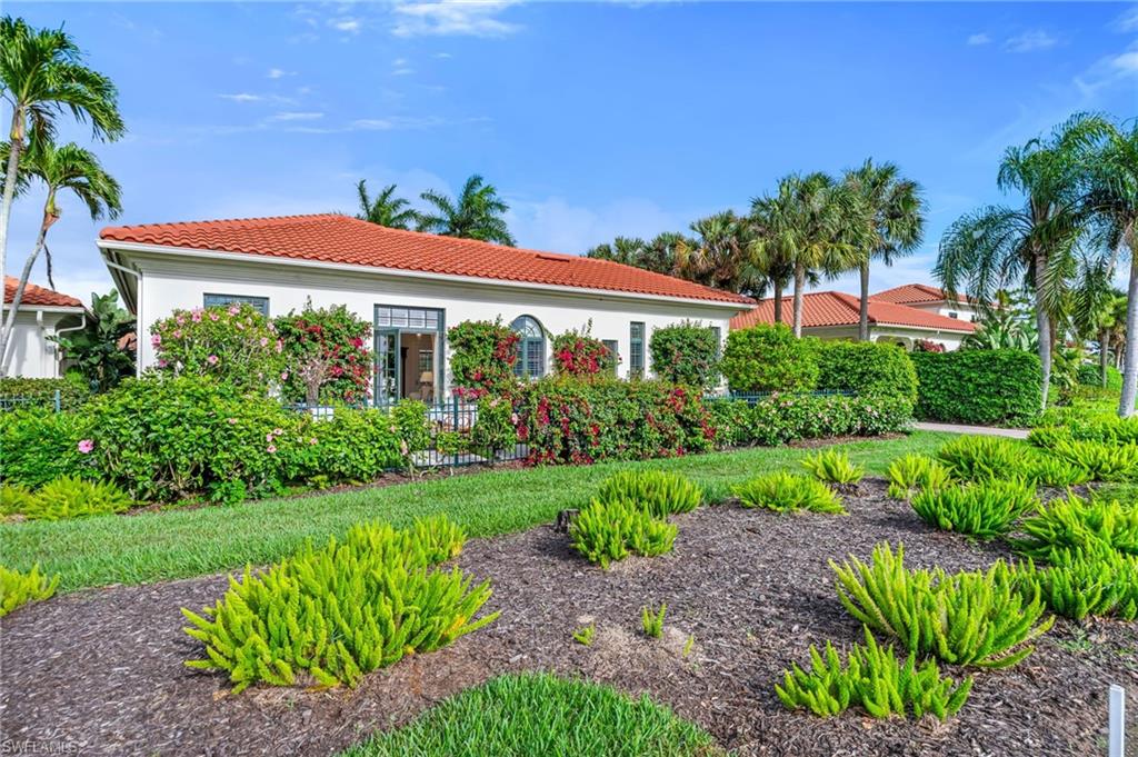 View of the back of the residence, just steps away from the Club amenities.