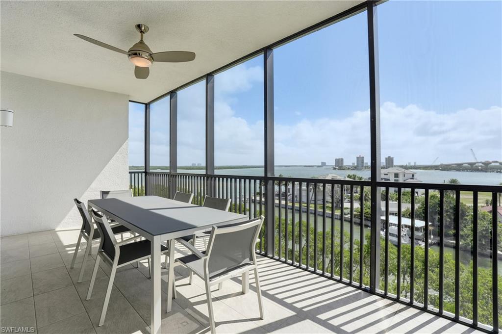 balcony view of Fort Myers Beach- Virtually Edited Image