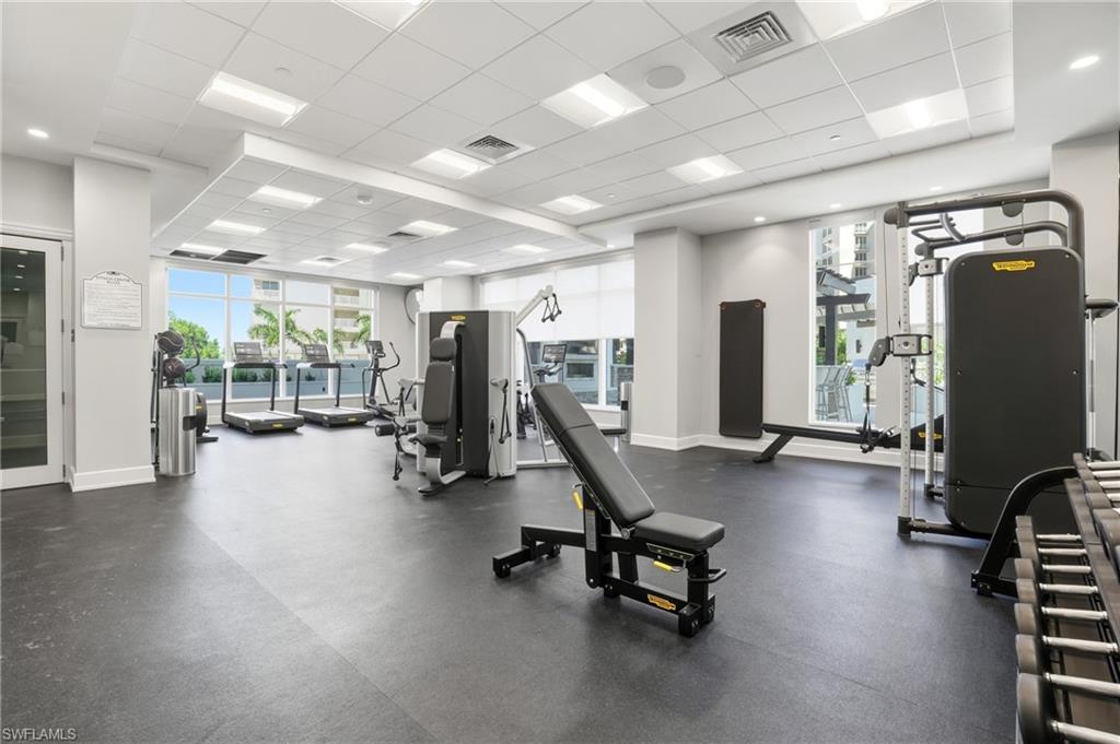 Exercise room with everything you need to stay in shape- Virtually Edited