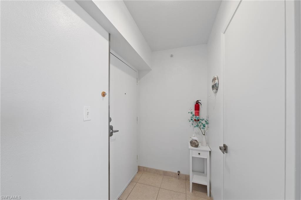 Spacious entry