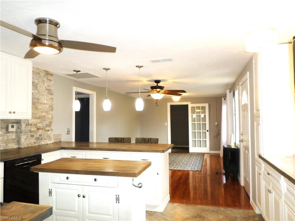 Large Open Kitchen That Flows Into The Dining Afrea.