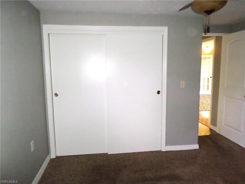 Master Bedroom With Double Closet.