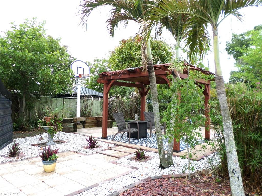 Paved Pergola Area & Basketball Area For Fun Entertainment.