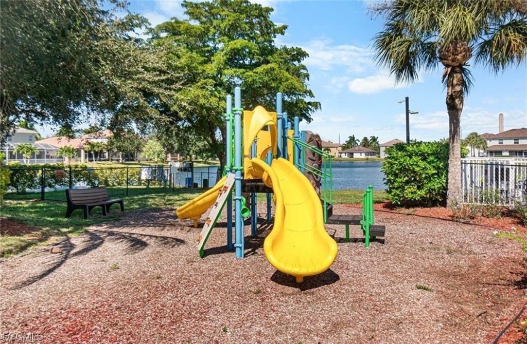 View of community playground