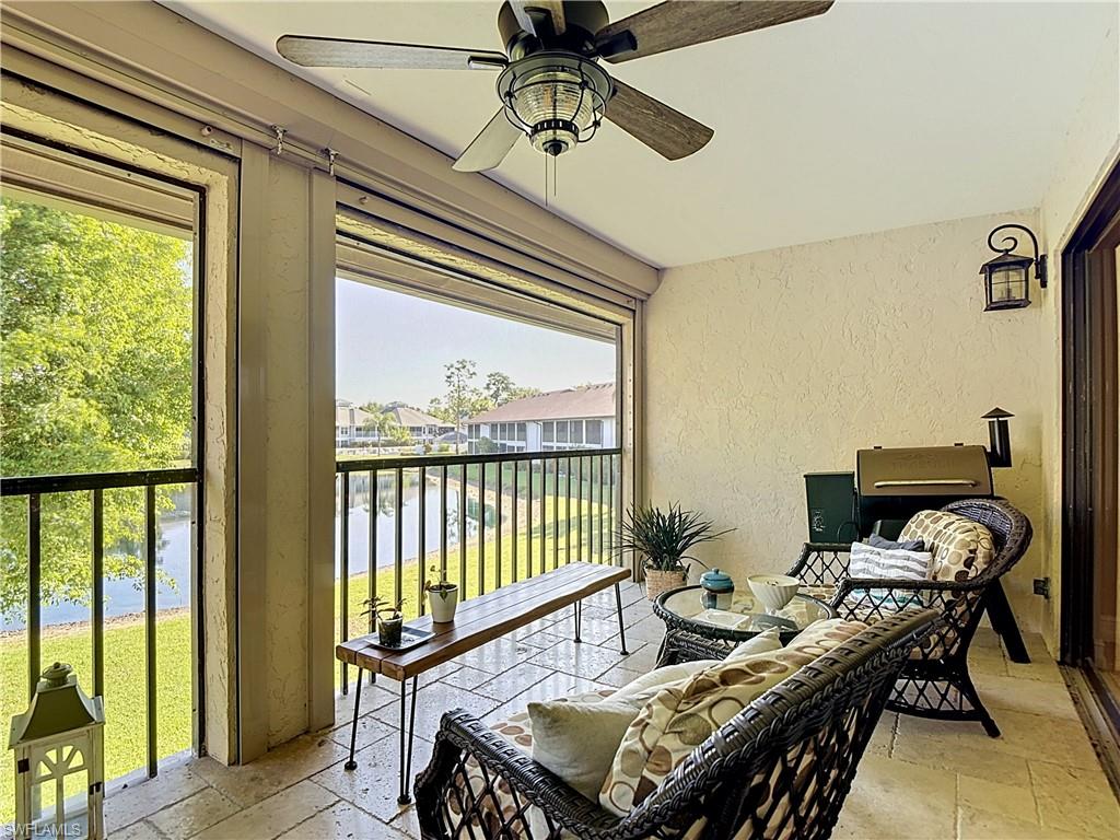 Spacious outdoor balcony perfect for relaxing and enjoying the view.