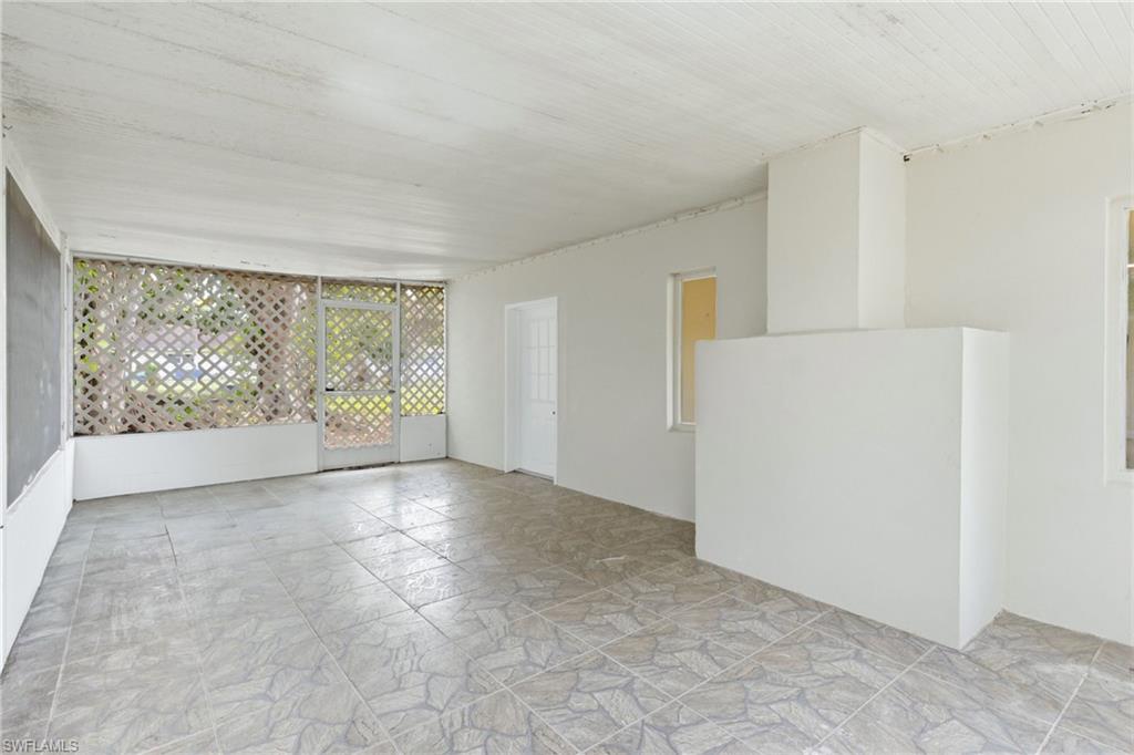 Inviting covered patio area, perfect for relaxing in any weather.