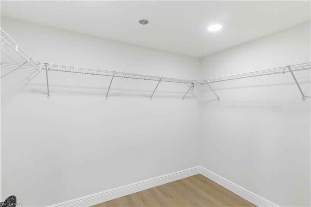 Generously sized walk-in closet, enhancing both comfort and practicality.