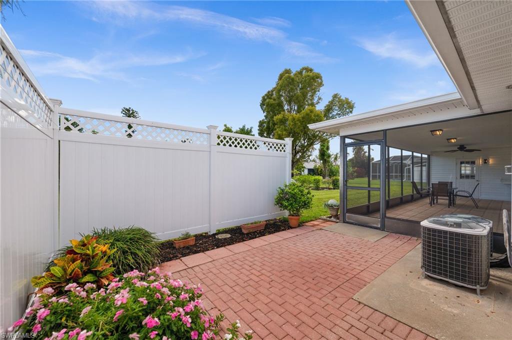 Private Open air patio
