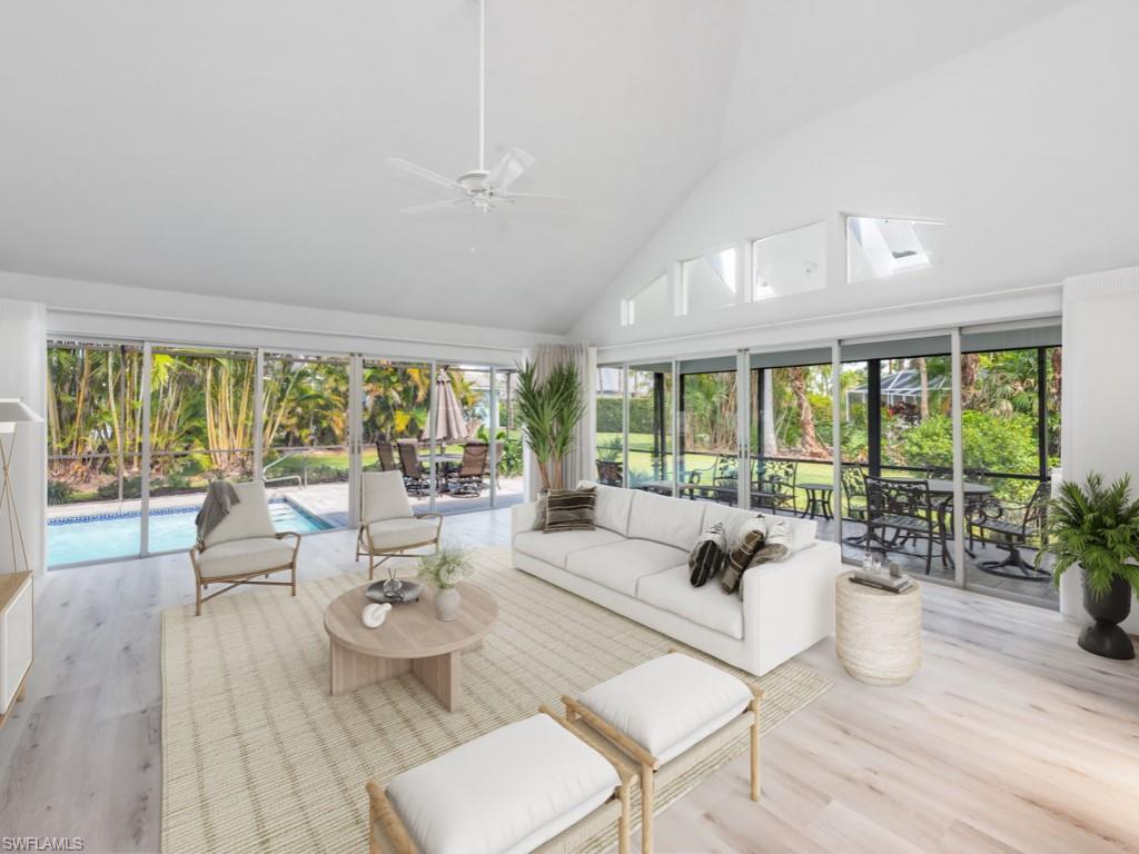 Staged Living Room