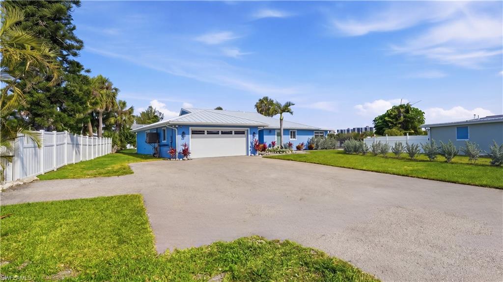 oversized driveway