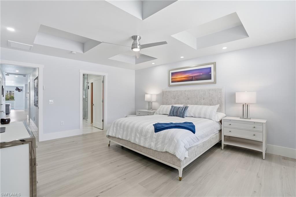 tray ceilings in primary suite