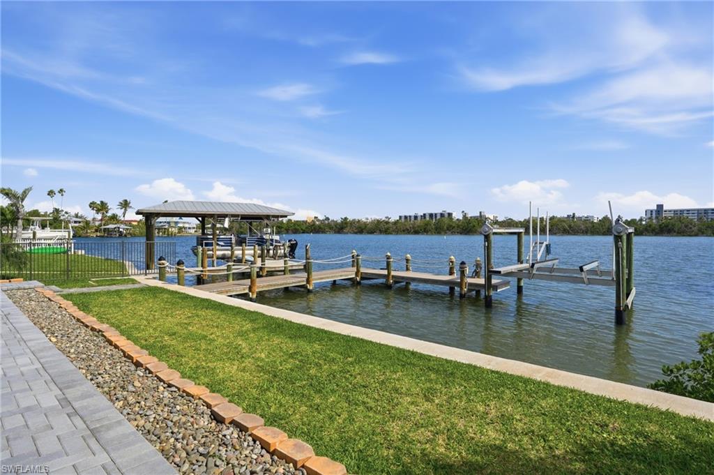 views over the lagoon