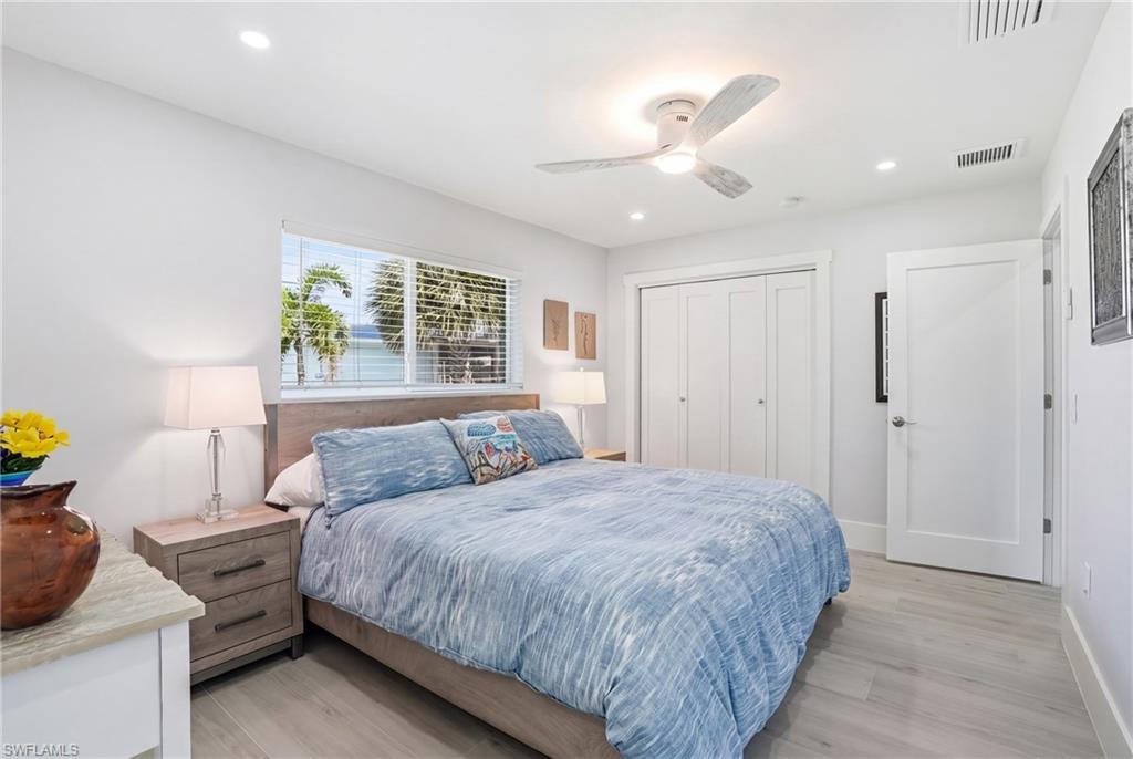 guest room with closet