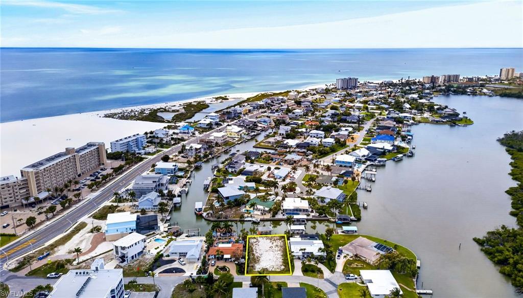 Looking north up FMB