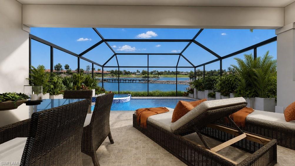 Rendering View from the lanai (example)