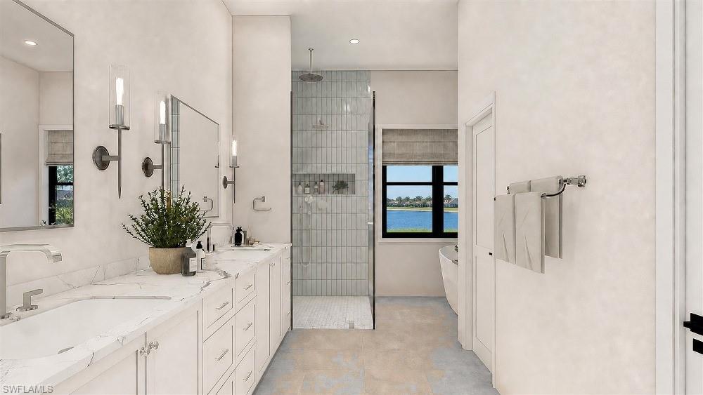 Rendering Master Bathroom